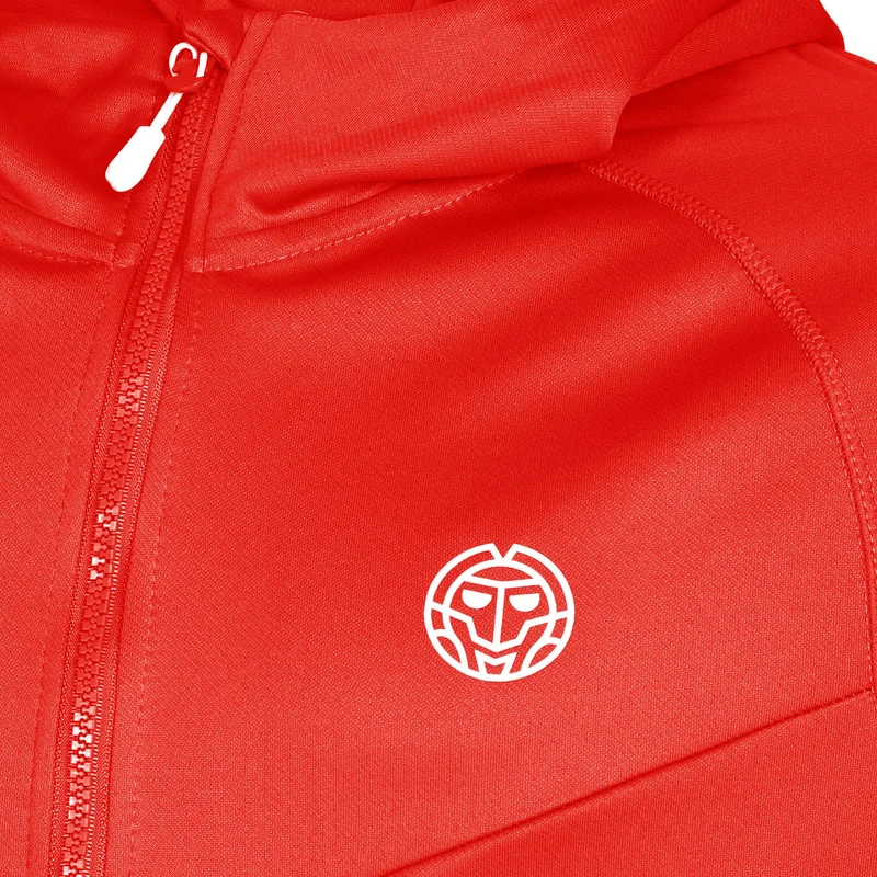 Crew Hood Trainingsjacke Herren-Rot