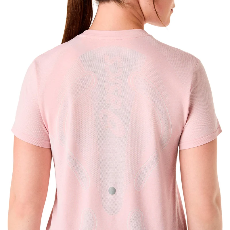 Road Seamless Laufshirt Damen - rosa, pink