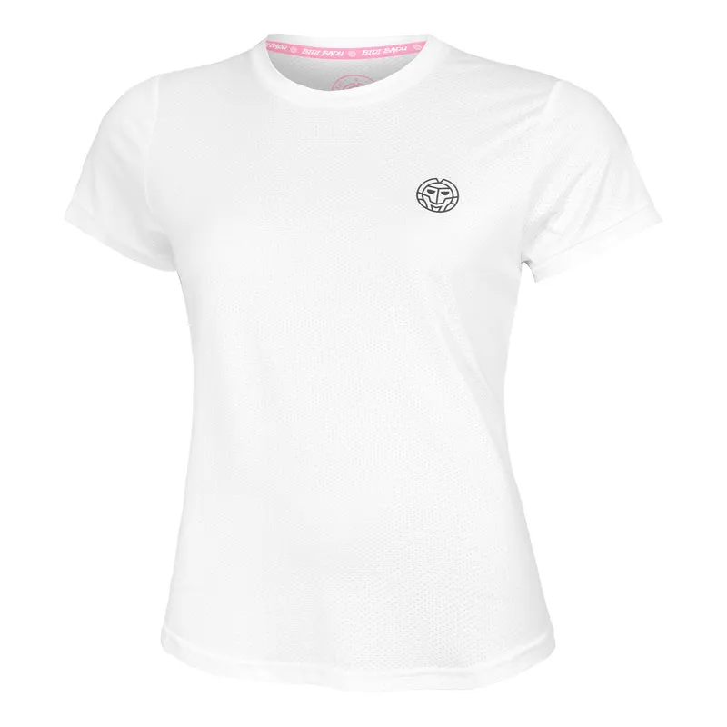 Crew T-Shirt Damen-Weiß