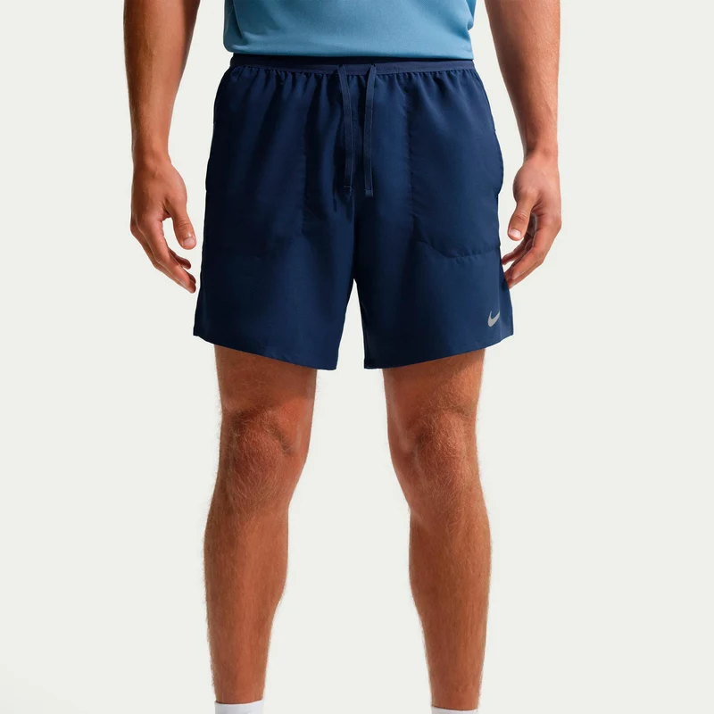 Stride 7in Laufshorts Herren - dunkelblau, silber