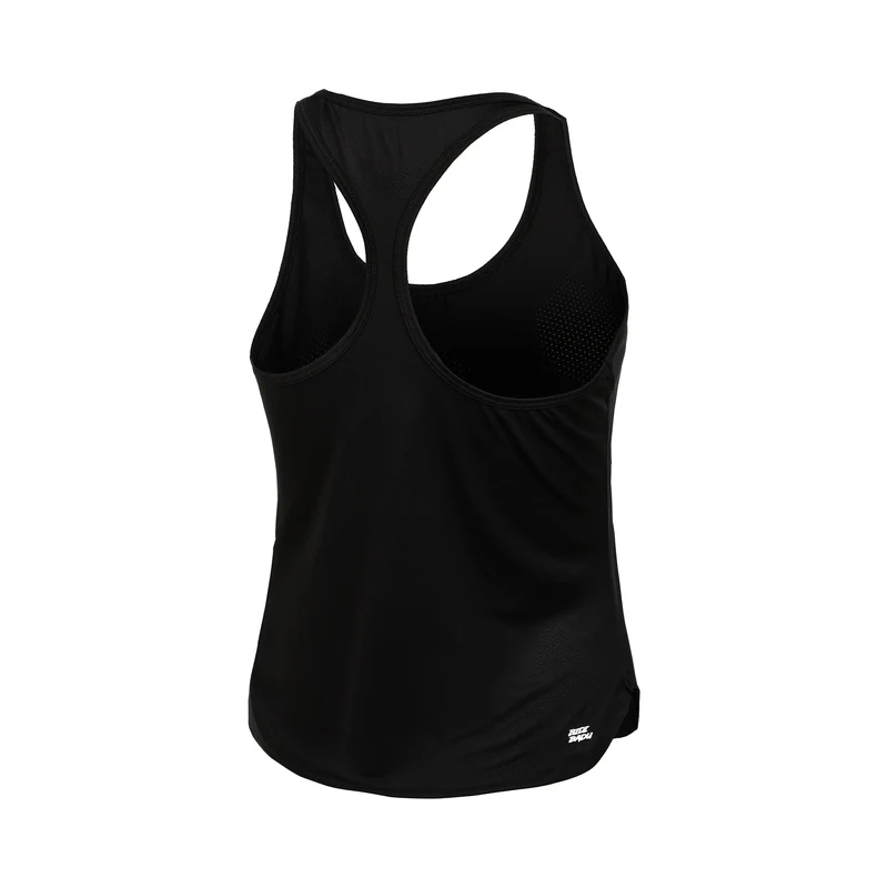 Crew Tank-Top Mädchen-Schwarz