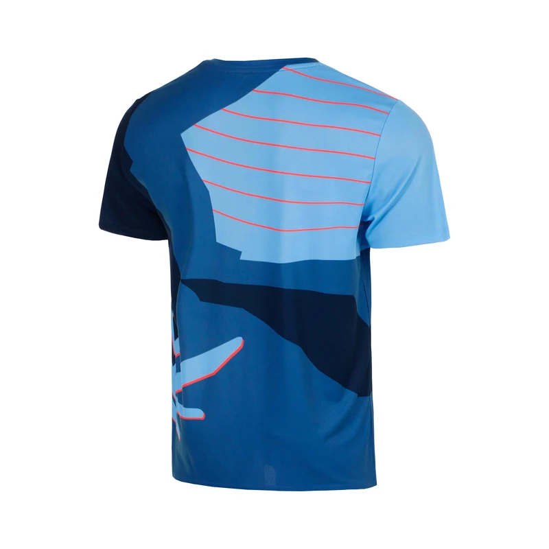 Hey Laguna T-Shirt Jungen-blau, koralle