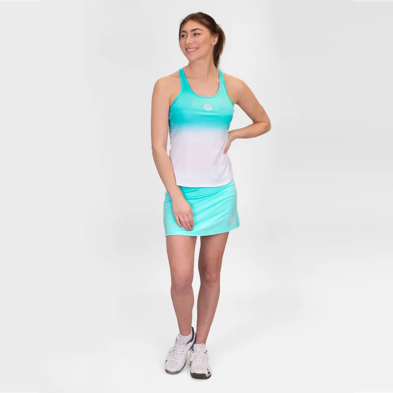 Crew Gradiant Tank-Top Damen-Türkis,Weiß