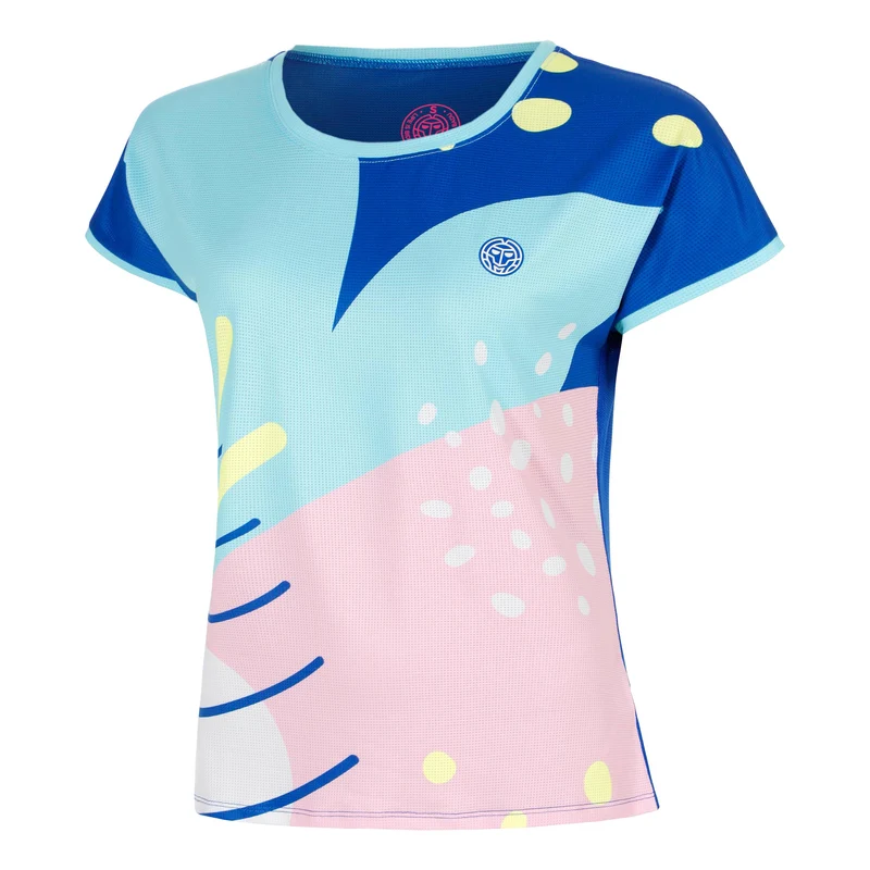 Hey Laguna T-Shirt Damen-blau, mehrfarbig
