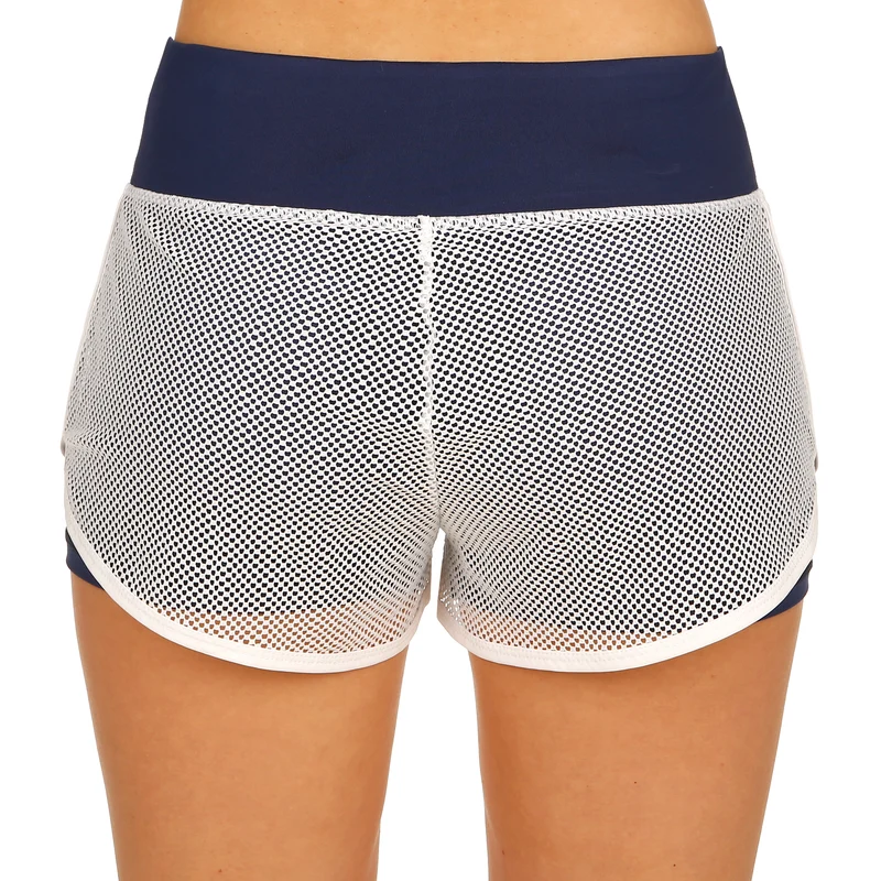 Efia Tech (2in1) Shorts Damen-Dunkelblau,Weiß