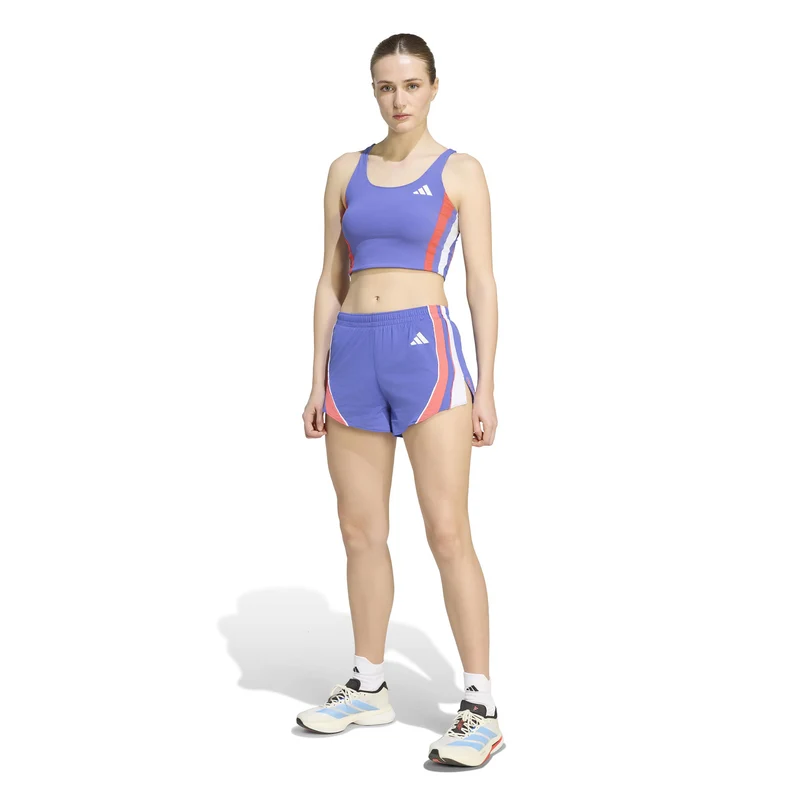 adizero Archive Laufshirt Damen - blau, rot