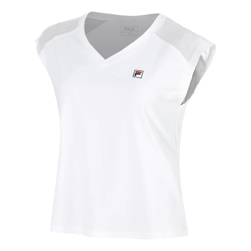 Maria T-Shirt Damen-weiß