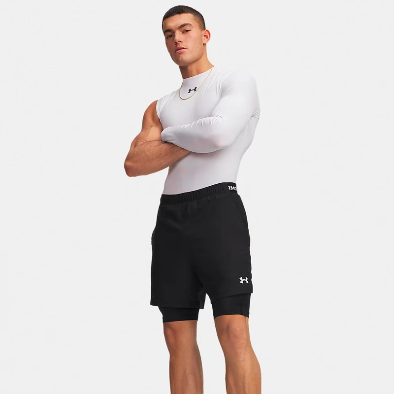 Vanish Woven 2.0 2n1 Shorts Herren - schwarz, weiß