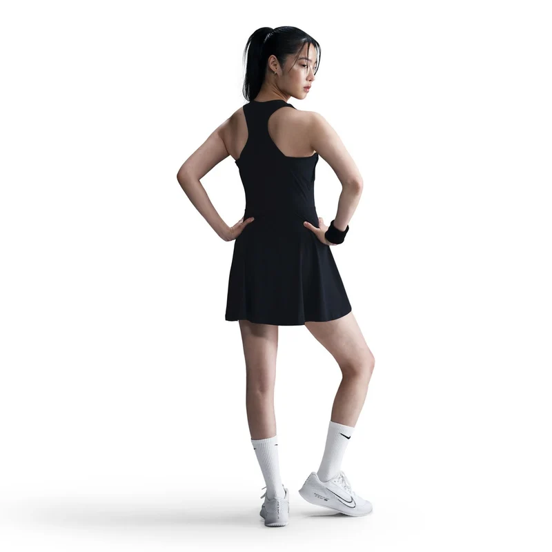 Dri-Fit Victory Kleid Damen-Schwarz,Weiß