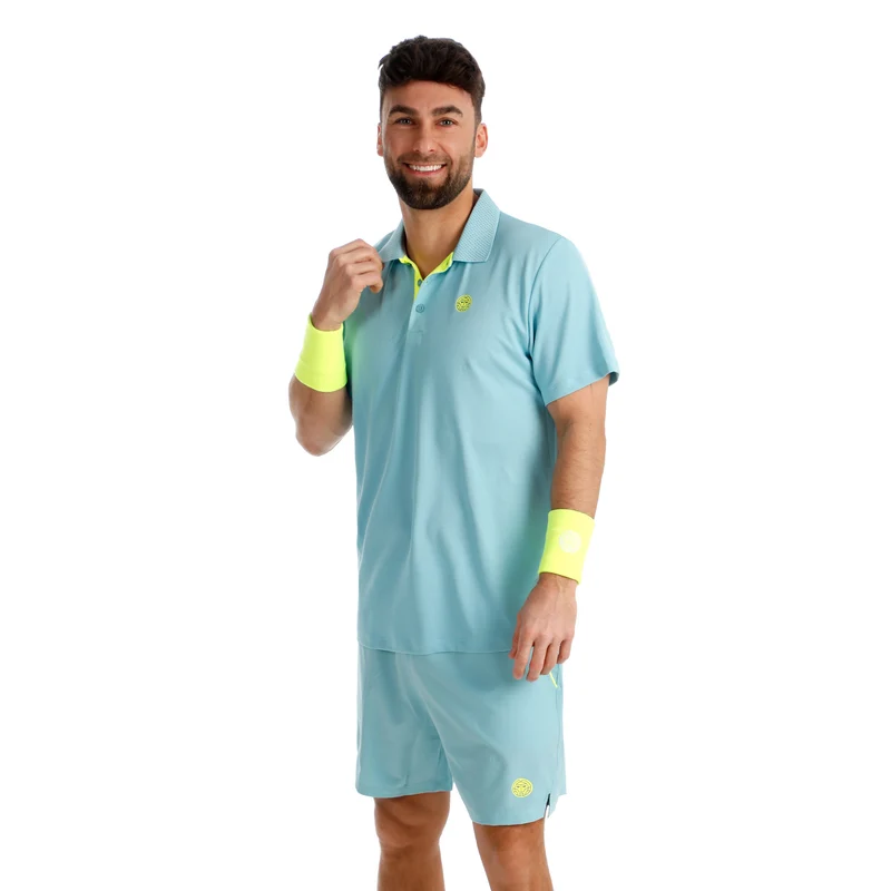 Solid Polo Herren-petrol