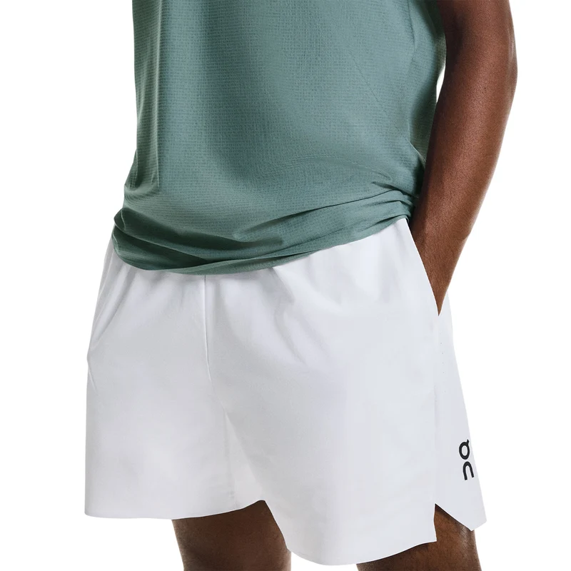 5in Court Shorts Herren - weiß