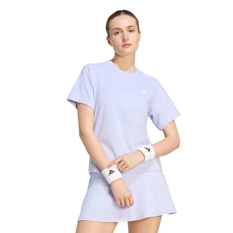 Club Plain T-Shirt Damen - flieder