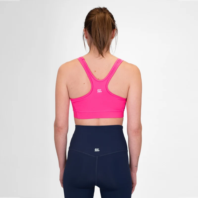 Crew Medium Support Sport-BH Damen-Pink
