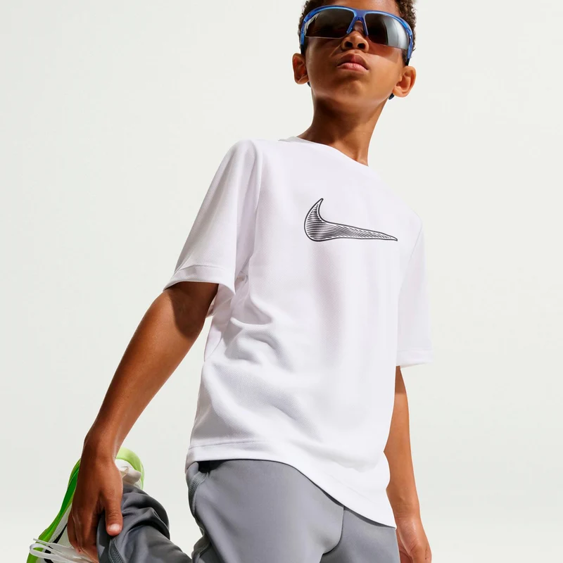 Dri-Fit Multi T-Shirt Jungen-weiß