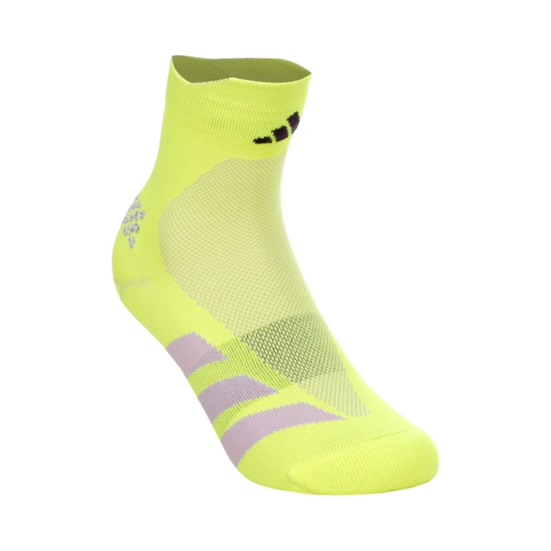 Adizero Laufsocken Unisex - gelb, lila