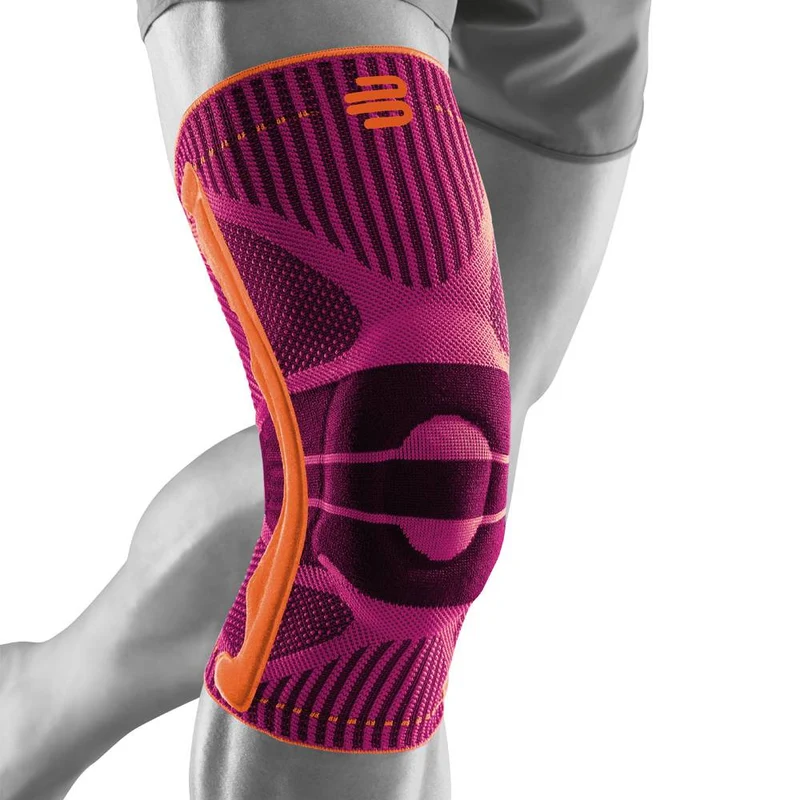 Sports Knee Support Kniebandage-Berry,Pink