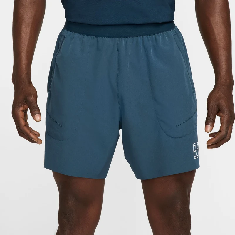 Court Dri-Fit Advantage 6in Shorts Herren-Dunkelblau,Weiß