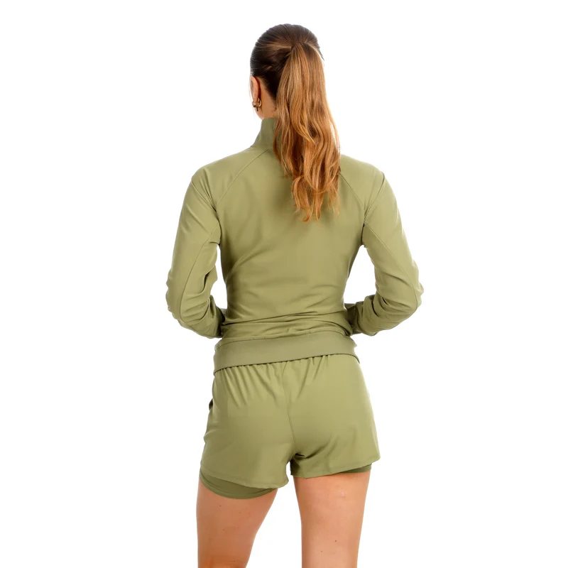 Memories Rematch 2In1 Shorts Damen - khaki