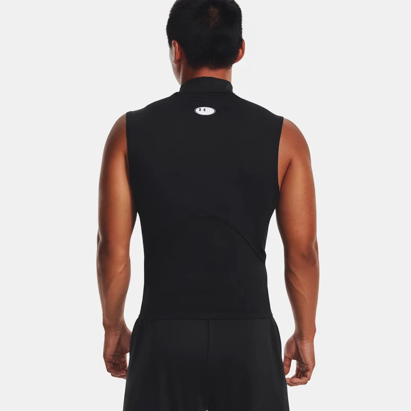 Armour Comp Mock Tank-Top Herren - schwarz,