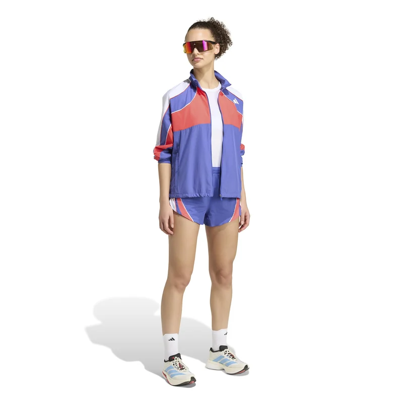 adizero Archive Laufshirt Damen - weiß, blau