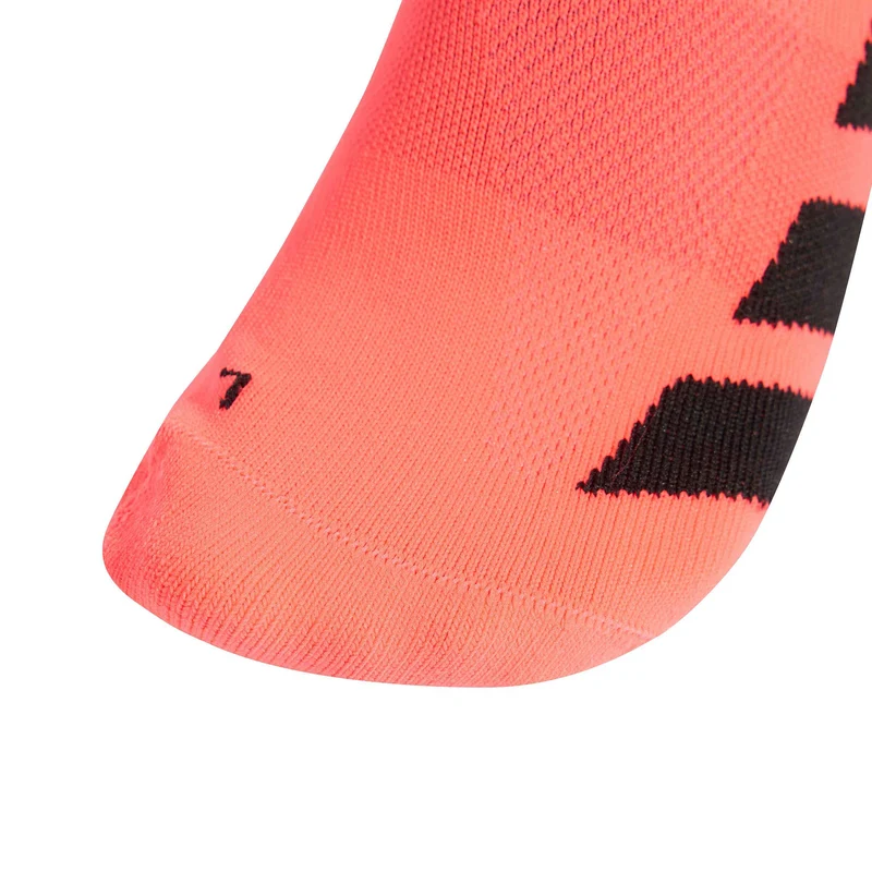 Adizero Laufsocken Unisex - koralle, schwarz