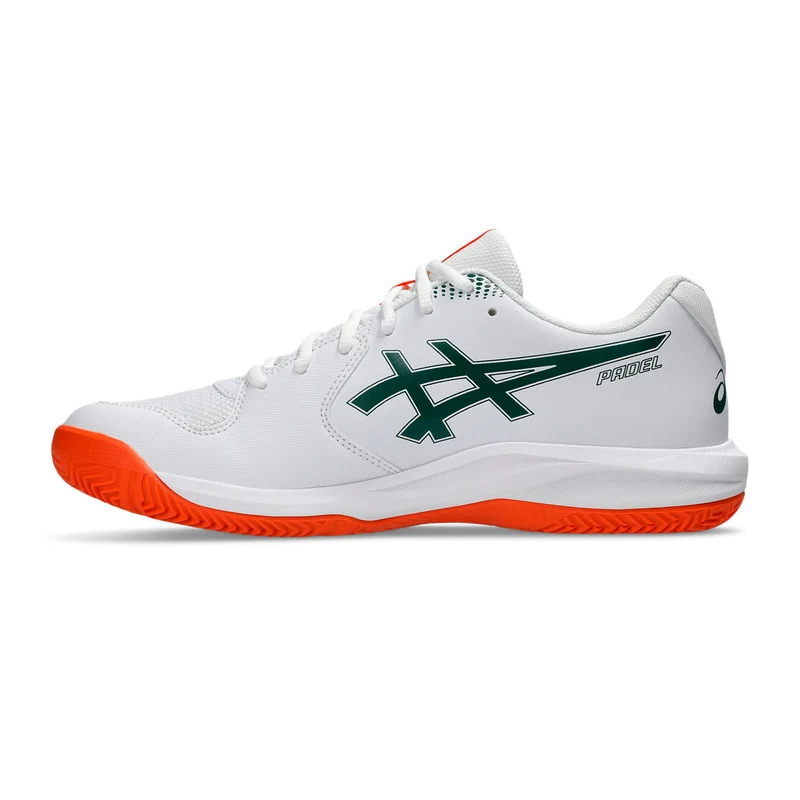 Gel-Dedicate 9 Padelschuh Herren - weiß, neonorange
