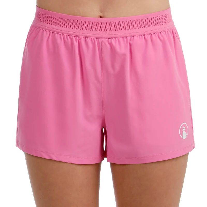 Rematch 2in1 Shorts Damen - pink, weiß