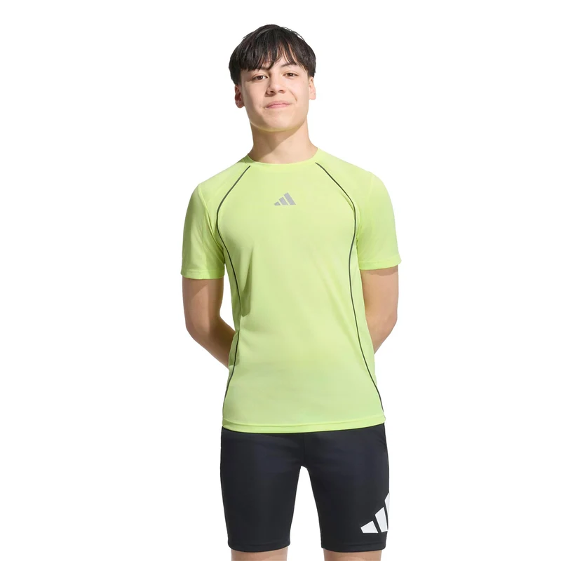 Climacool T-Shirt Kinder - zitronengelb, silber