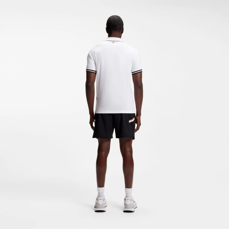 Serve Polo Herren-weiß