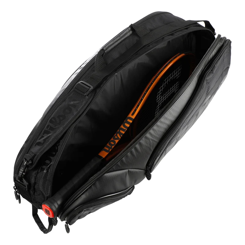 Tour Schlägertasche 6er Special Edition-Schwarz,Schwarz Glänzend