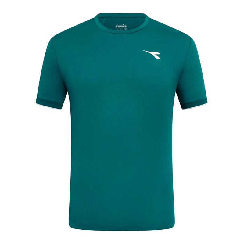 Match T-Shirt Herren-dunkelgrün