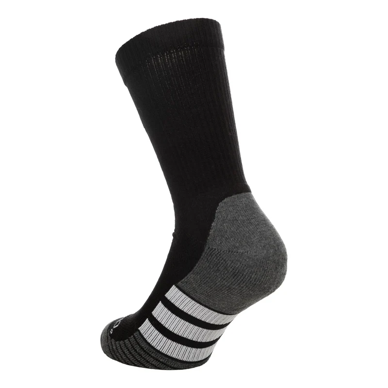 Performance Cushioned Crew Laufsocken Unisex - schwarz