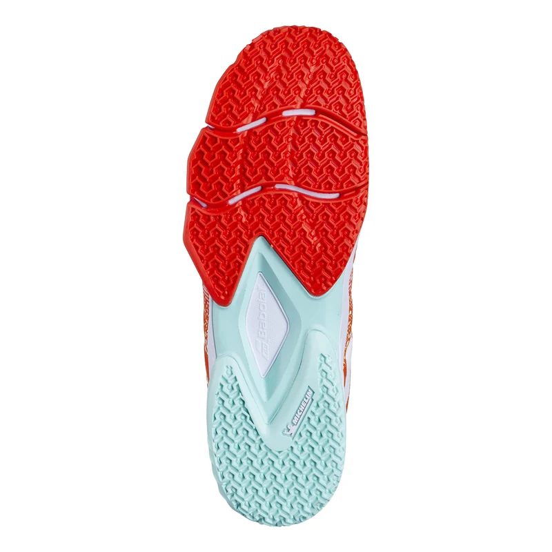 Movea PADL Padelschuh Herren-Rot,Weiß