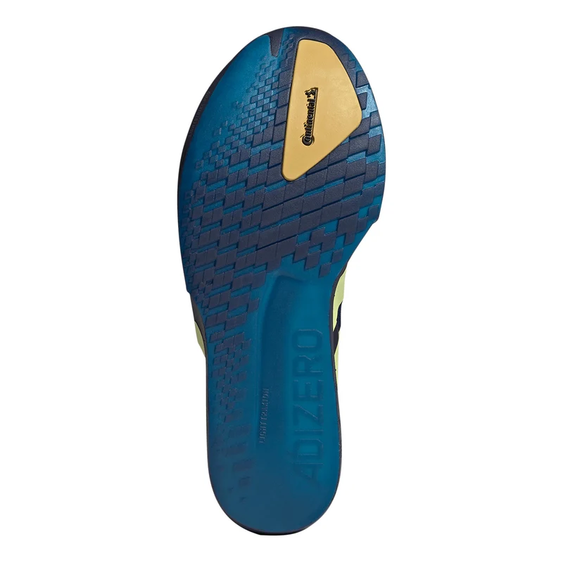 adizero Adios 9 Wettkampfschuh Herren - dunkelblau, gelb