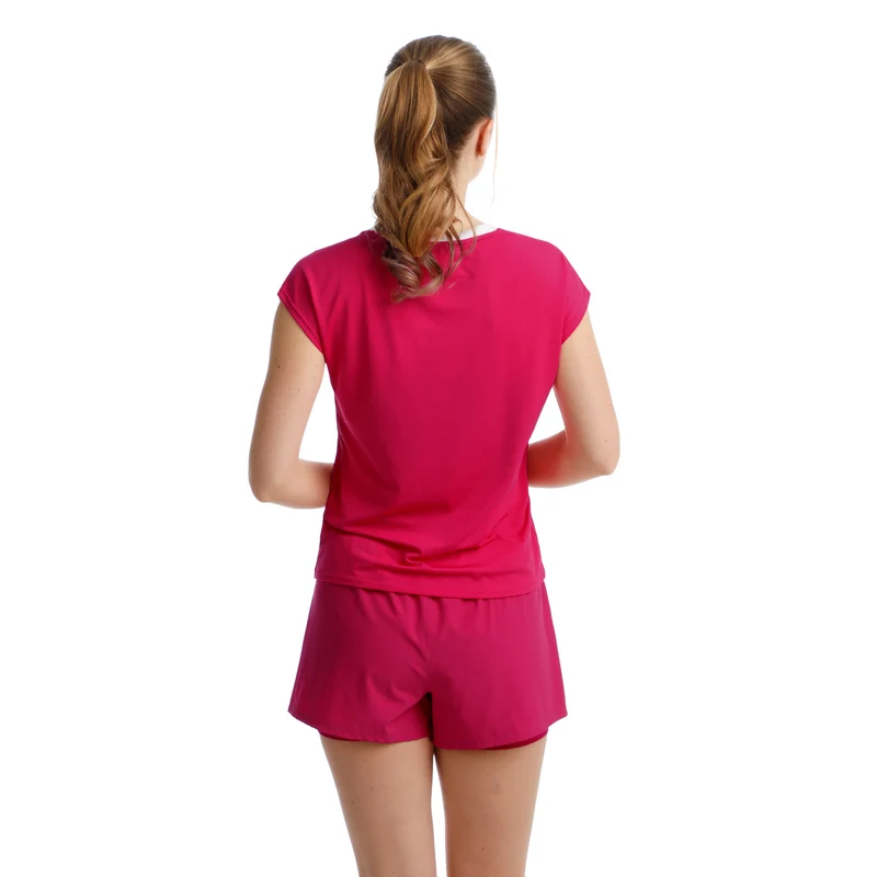 Create Rematch 2in1 Shorts Damen-Pink