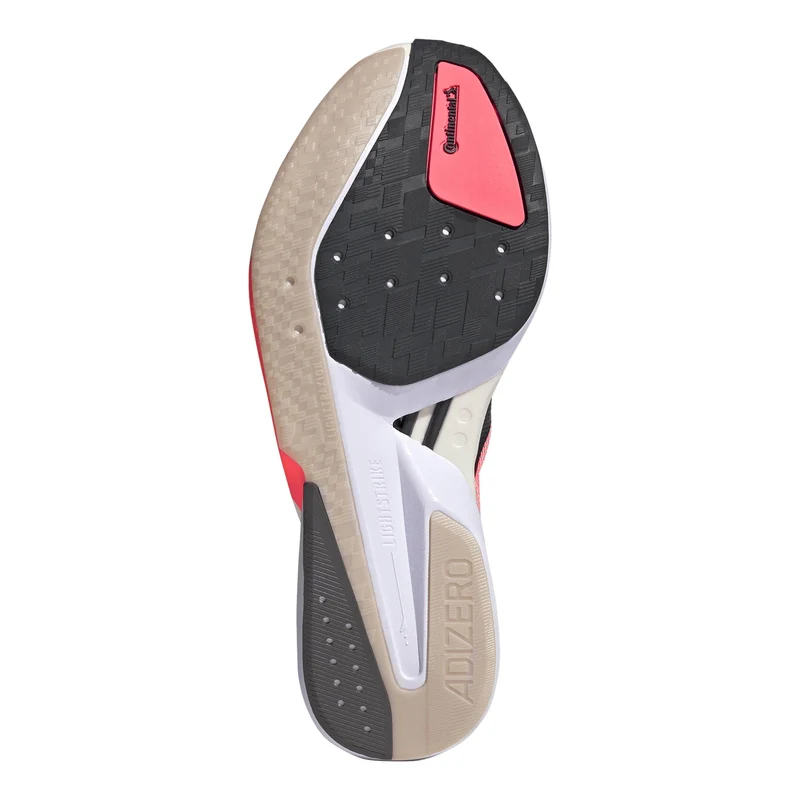 adizero Boston 13 Wettkampfschuh Herren - rot, schwarz