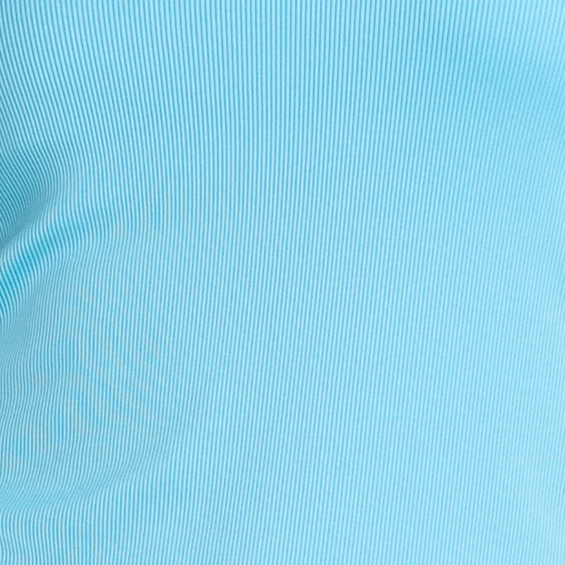 Squared Up Tank-Top Damen - blau, weiß