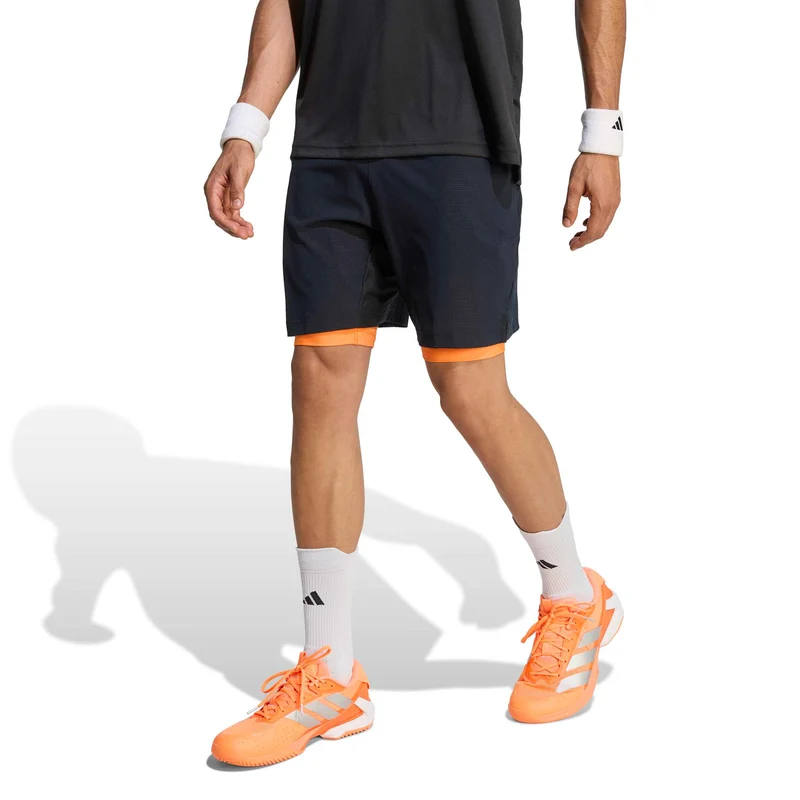Shorts & Tight Set Herren - schwarz