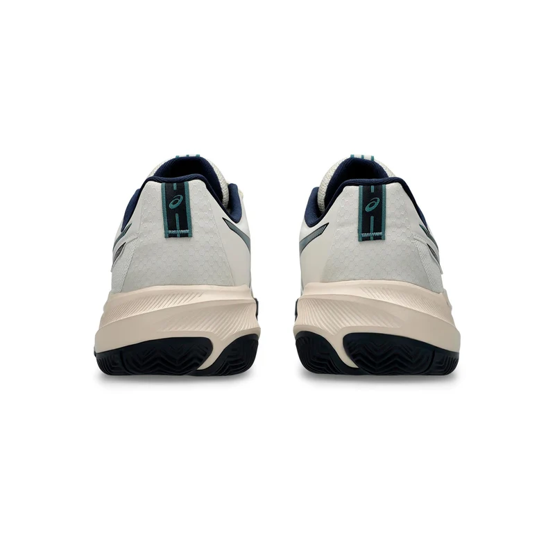 Gel-Challenger 15 Sandplatzschuh Herren - beige, dunkelblau