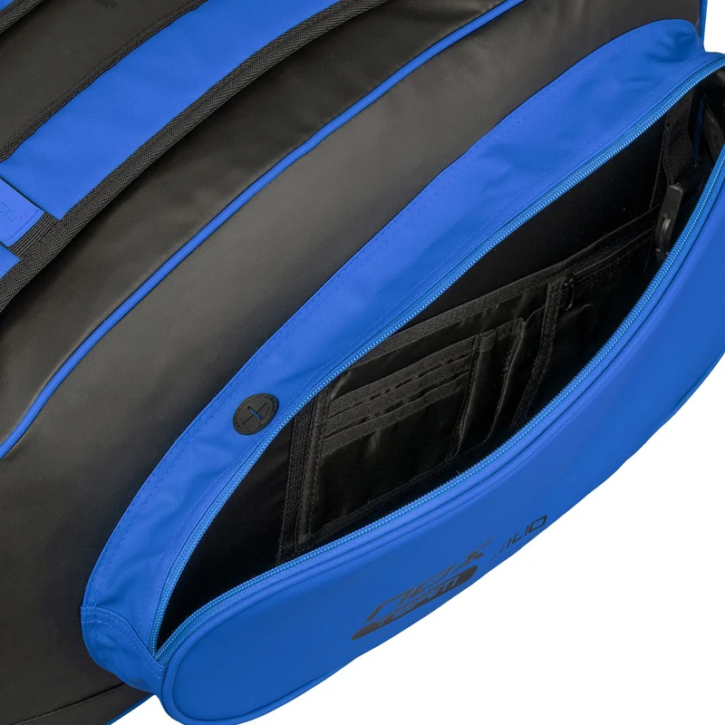 ML10 Team Padelschlägertasche -schwarz, blau