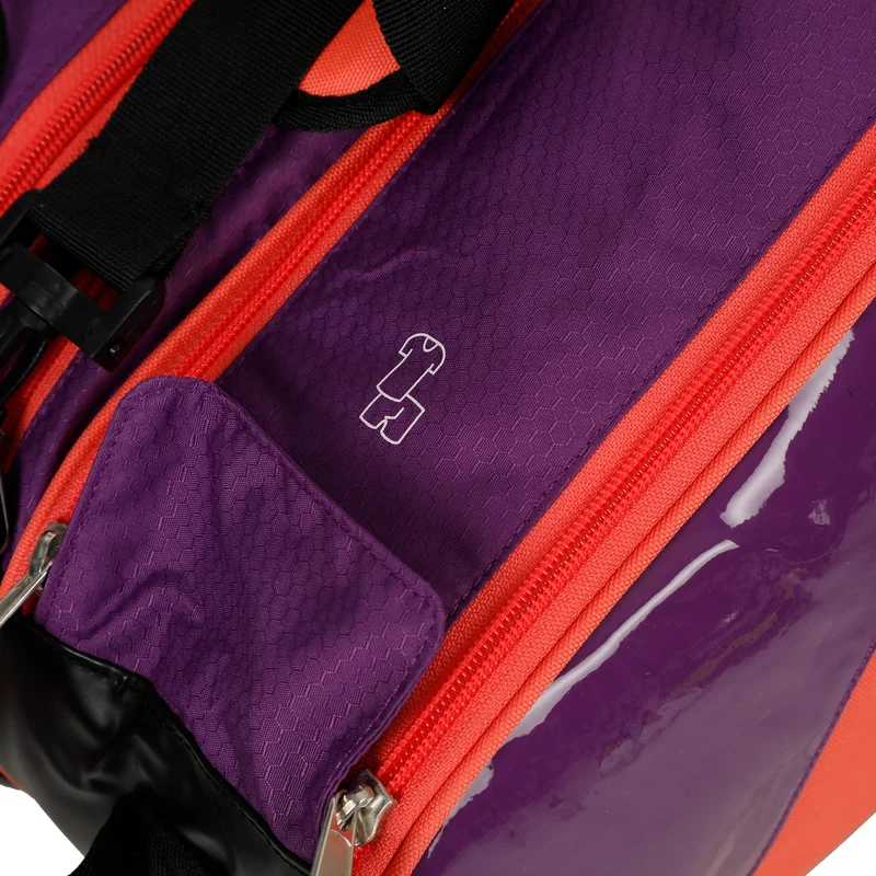 Medium Sports Performance Padelschlägertasche - orange, lila
