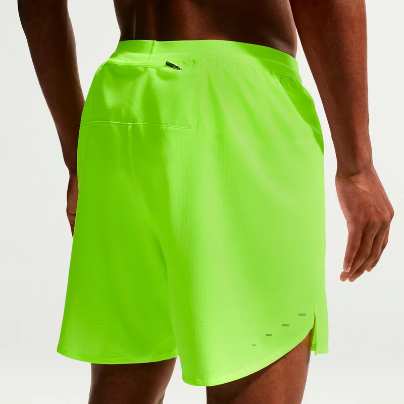 Stride 7in Laufshorts Herren - neongelb, silber