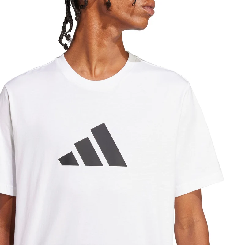 Future Icons 3 Bar Logo T-Shirt Herren - weiß, schwarz