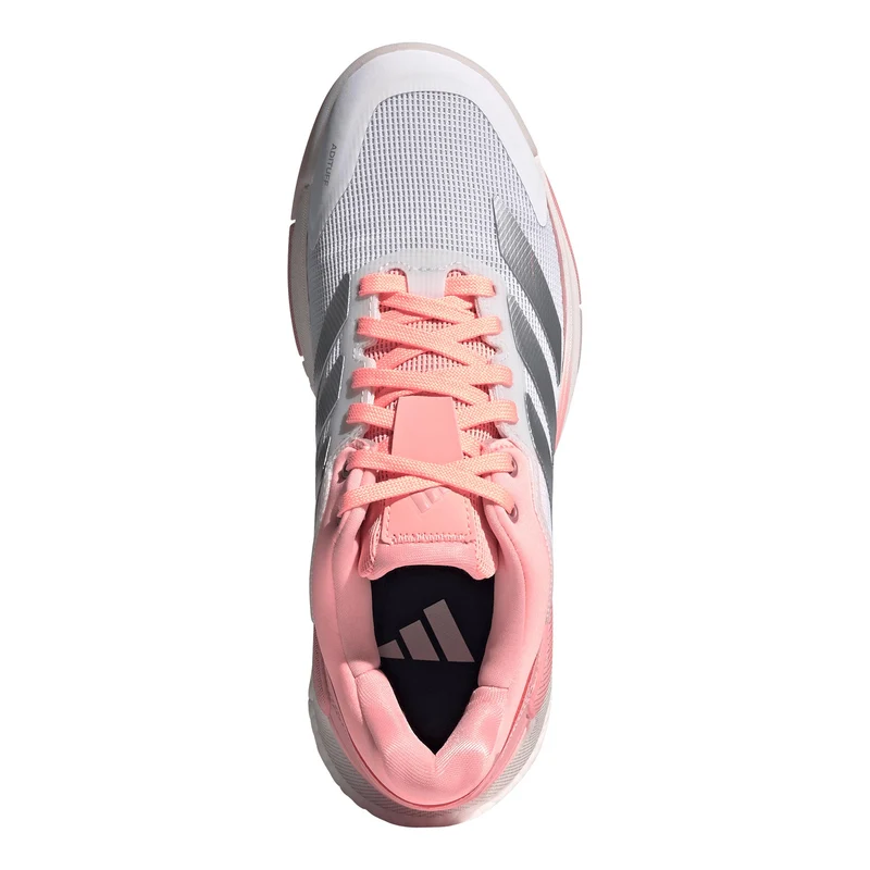 Crazyquick Boost Padelschuh Damen - weiß, rosa