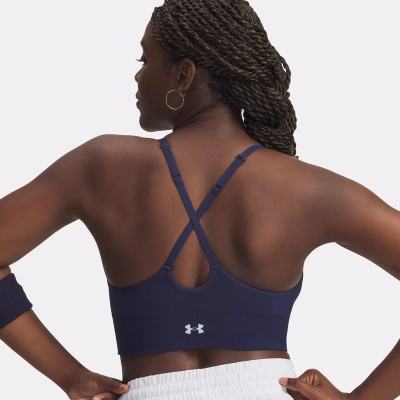 Vanisheamle Low Sport-BH Damen-Blau