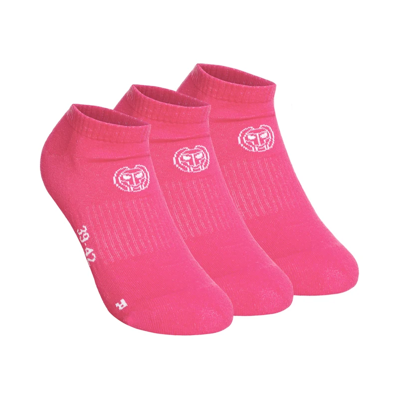 No Party No Show Move Tennissocken 3er Pack-Pink,Weiß