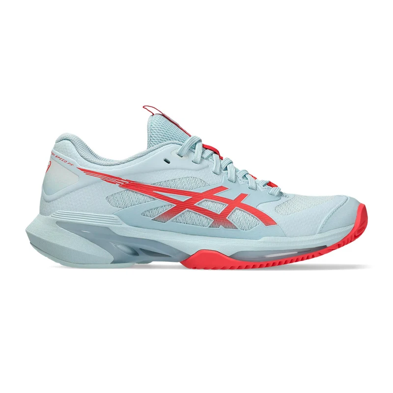 Solution Speed FF 4 Sandplatzschuh Damen - hellblau, neonpink