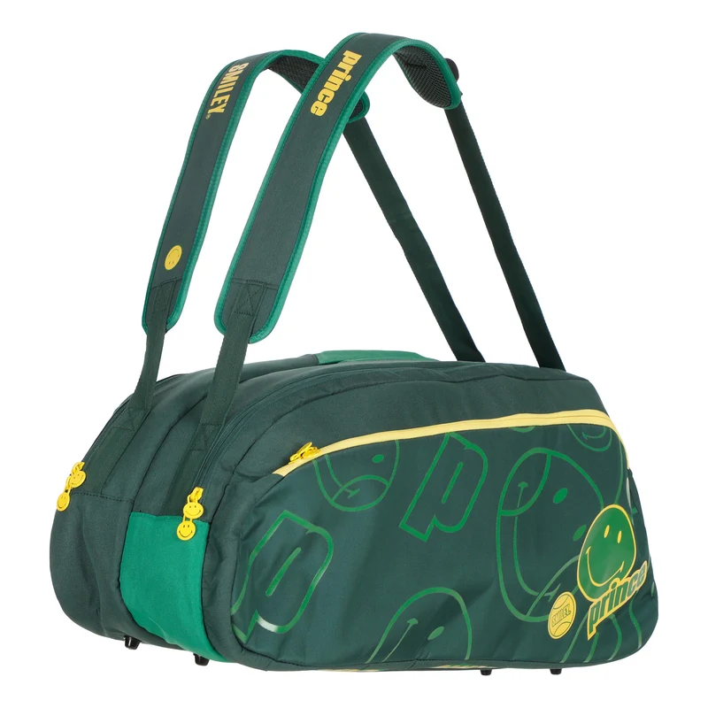 Smiley Schlägertasche 6er-Grün