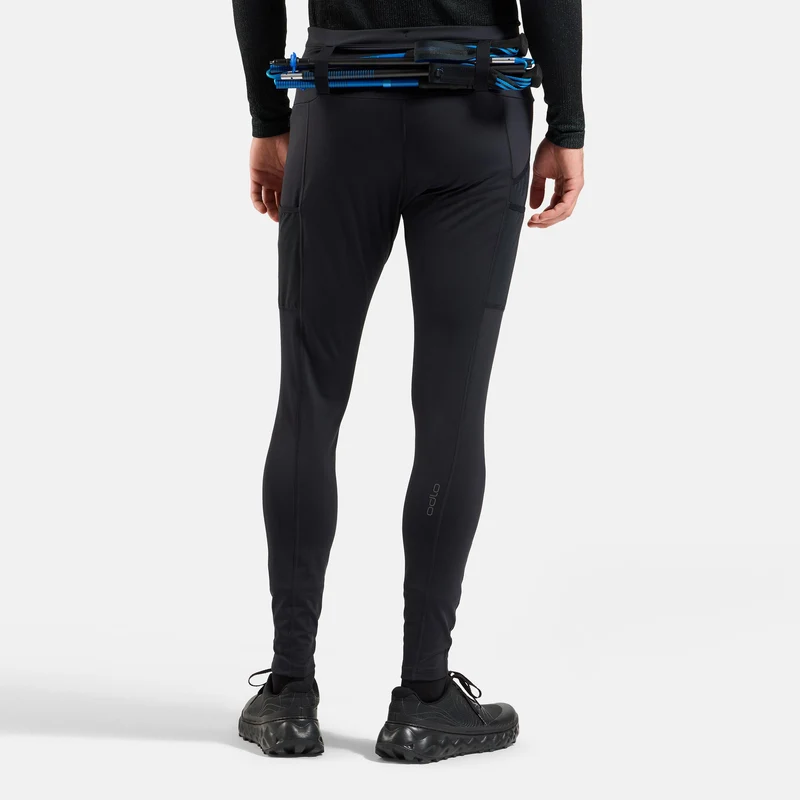 X-Alp Cargo Winter Lauftight Herren-Schwarz
