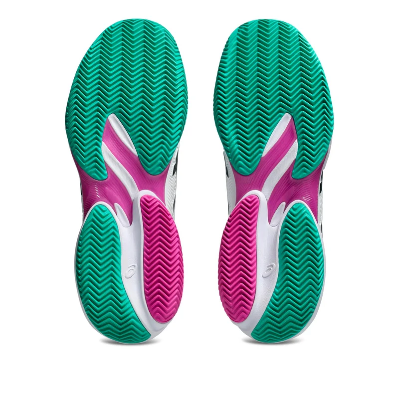 Court FF 3 Sandplatzschuh Herren - weiß, pink